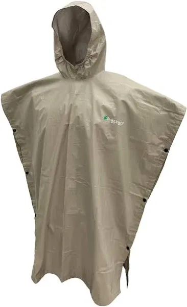 FROGG TOGGS Ultra-lite2 Waterproof, Breathable Rain Poncho, Adult and Youth Size