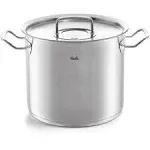 Fissler Original-Profi Collection Stainless Steel 5.5 Quart High Stock Pot with Lid