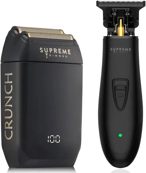 Supreme Trimmer Crunch Shaver & T Shaper Trimmer Bundle