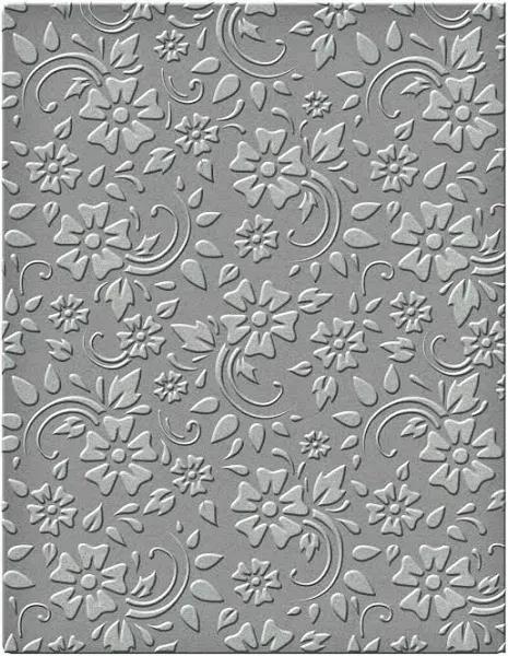 Spellbinders SES008  Embossing Folder Small-Flowers &amp; Leaves