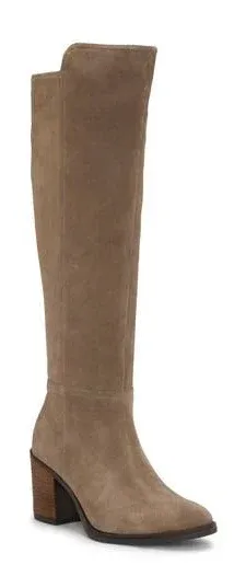 Lucky Brand Women's Bonnay Knee-High Block-Heel Boots