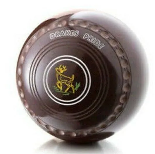 DRAKES PRIDE SIZE 2 HEAVY PROFESSIONAL BROWN BOWLS *IN STOCK FAST SHIPPING*