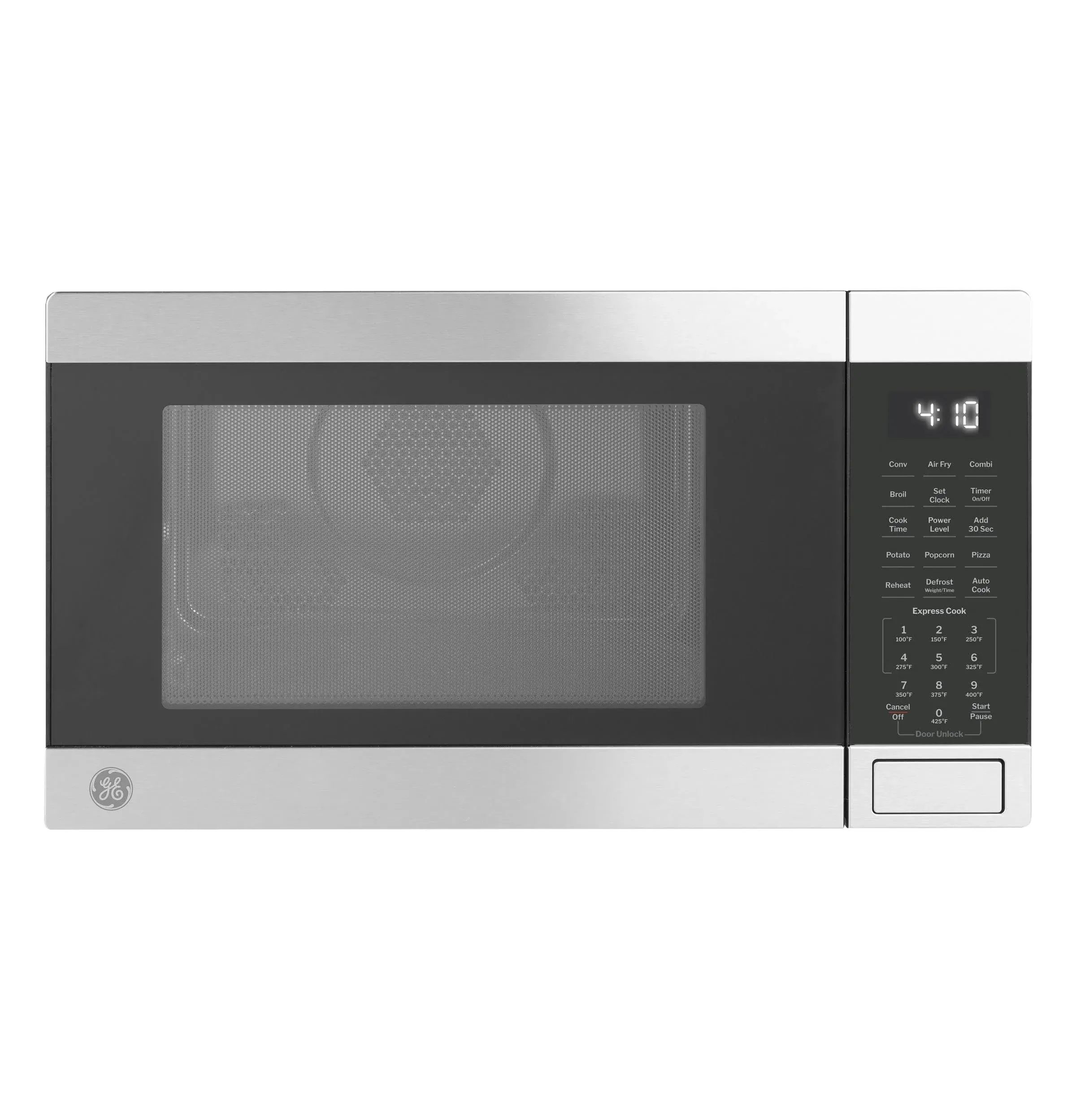 GE 1.0 Cu. ft. Capacity Countertop Convection Microwave Oven with Air Fry - GCST10A1WSS