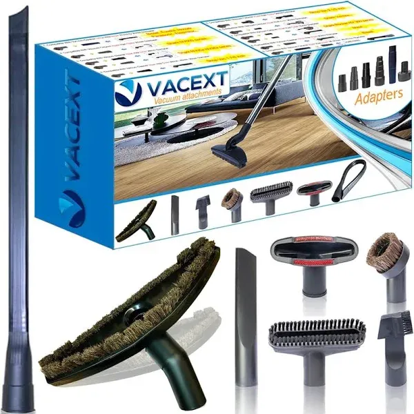 VACEXT Universal Horsehair Vacuum Attachments Kit