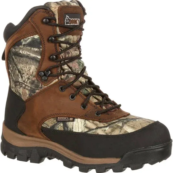 Rocky Core Waterproof Insulated Outdoor Boot - Round Toe - FQ0004755