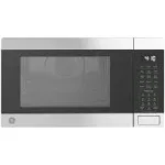 GE 1.0 Cu. ft. Capacity Countertop Convection Microwave Oven with Air Fry - GCST10A1WSS