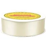 Double Face Ivory Satin Ribbon 1-1/2 inch X 50 Yards Polyester Ivory Ribbon f...