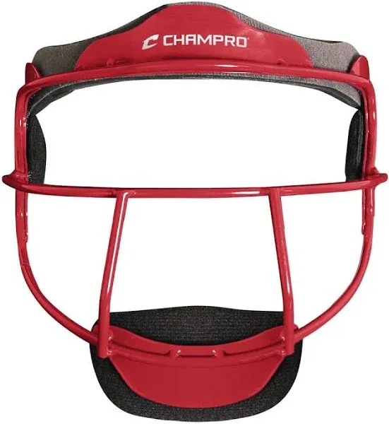 NEW! Champro Sports Adult The Grill Softball Fielders Mask - Blue Optic