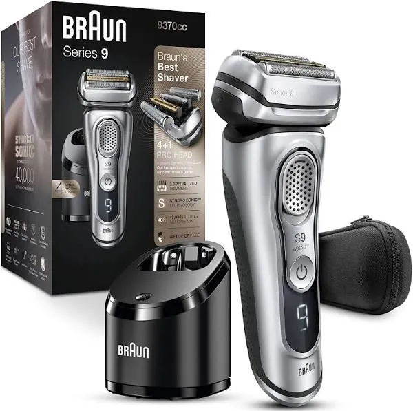 Braun Series 9 Men's Electric Shaver with Clean Station