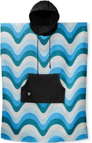 Nomadix Changing Poncho: Wave Blue M/L