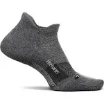 Feetures Merino 10 Ultra Light No Show Tab Gray / L