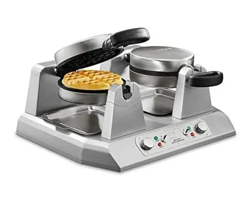 Waring WW250BX Double Belgian Waffle Maker 208v 50-60 Waffles per Hour