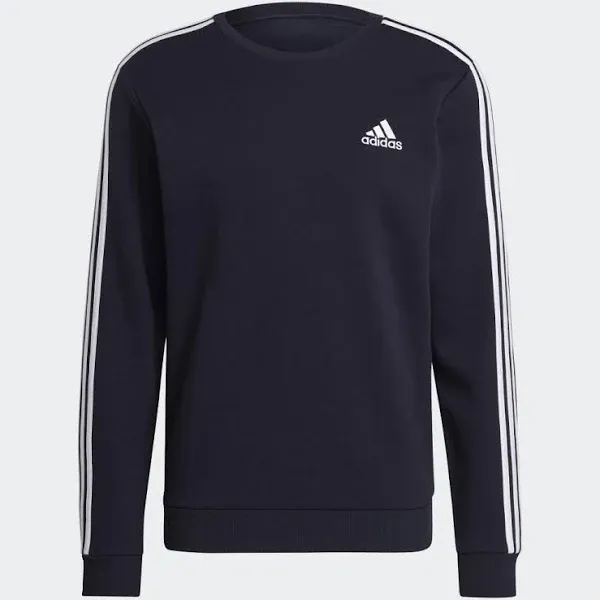 Adidas Men's Essentials Fleece 3-Stripes Sweatshirt