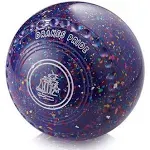 Drakes Pride Professional Bowls - Purple Harlequin, Gripped, Size 1, Heavy (UK)