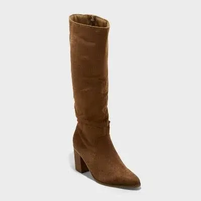 Women&#039;s Junie Tall Boots - Universal Thread Brown 6.5