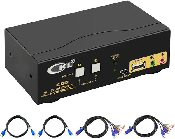 CKL HDMI KVM Switch