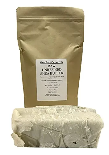 Our Earth's Secrets Ivory Raw Unrefined Shea Butter Top Grade