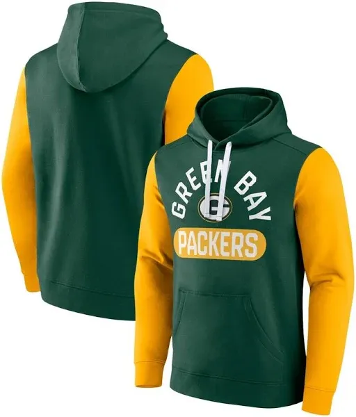 Fanatics Men's Green Bay Packers Extra Point Pullover Hoodie