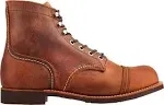 Red Wing Men's Iron Ranger Boots, Size 14, Copper