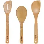 Helen's Asian Kitchen Bamboo Stir Fry Tools 3-Piece Set