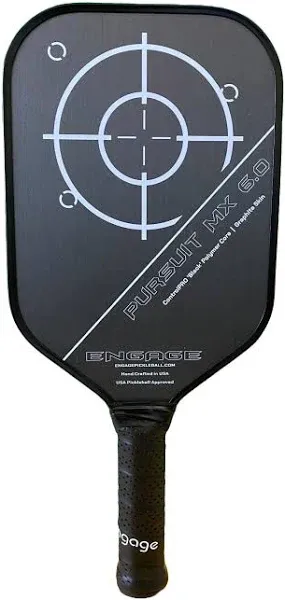 Engage Pickleball Pursuit MX 6.0 Graphite Paddle