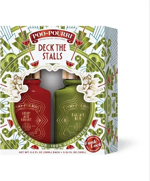 Poo-Pourri Deck The Stalls Value Set