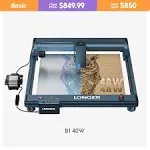 Longer B1 30W/40W Laser Engraving Machine