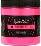 Speedball Fabric Screen Printing Ink - Fluorescent Hot Pink, 8 oz