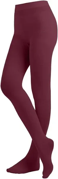 EMEM Apparel Women's Microfiber Footed Tights