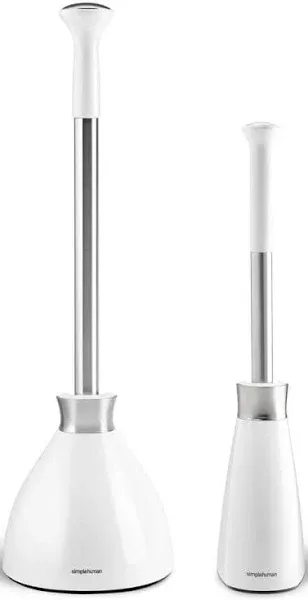 simplehuman Plunger and Toilet Brush Bundle