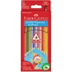 Faber-Castell 12 Grip Watercolor EcoPencils