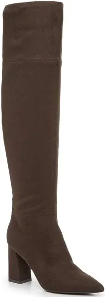 Marc Fisher Women's Garwin Block Heel Pointy Toe Dress Boots