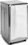 Brybelly Spring-Load Stainless Steel Tall-Fold Napkin Dispenser