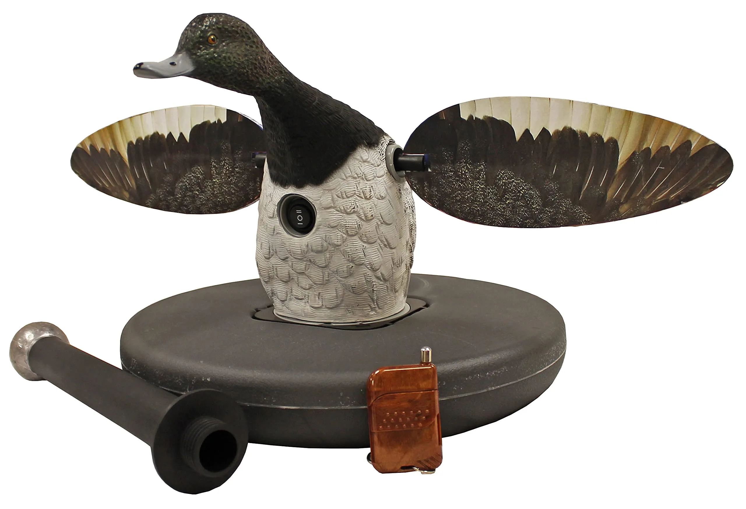 MOJO Outdoors Elite Series Spinning Wing Duck Motion Decoys | Works for Teals, Doves, Ducks & More Waterfowl Hunting