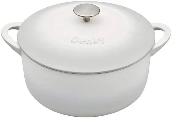 Denby Casserole Dishes Broiler Safe,Built-in Handles Includes Dutch Oven, Lid