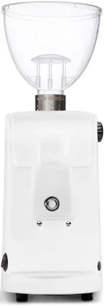 Ascaso I-Mini Flat Burr Home Coffee Grinder, White Matt