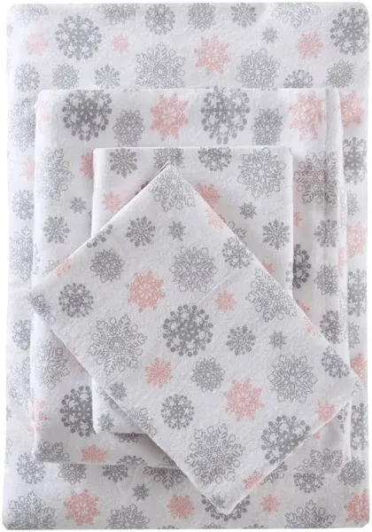 True North by Sleep Philosophy Cozy Cotton Flannel Printed Sheet Set