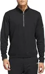 Adidas Lightweight Quarter-Zip Pullover - Black/ Grey Three - XL