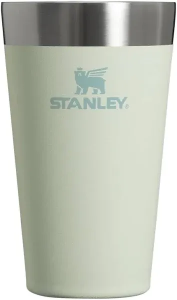 Stanley Adventure Insulated Stacking Beer Pint Glass Stainless Steel 16 Oz Azure