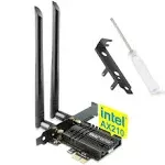 Ubit WiFi 6E AX210 PCIe WiFi Card