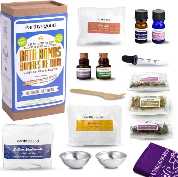 Earthy Good DIY Bath Bomb Kit