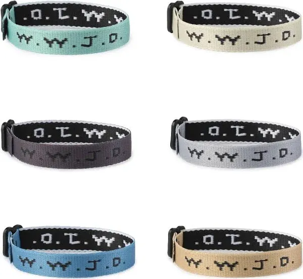 Elevated Faith WWJD Surf Bracelet Pack