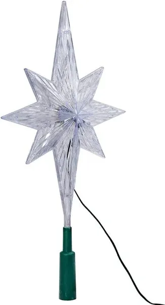 Polar Star Treetop with LED Color-Changing Light Kurt Adler