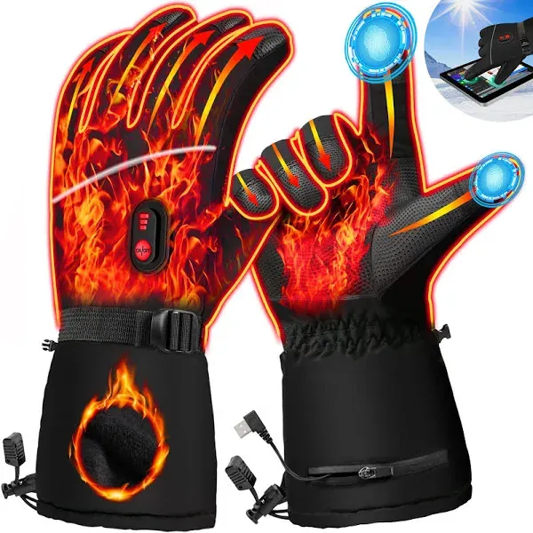 LQTTEK Heated Motorcycle Gloves