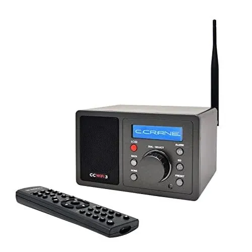 C. Crane CC WiFi 3 Internet Radio with Skytune, Bluetooth, Clock and Alarm