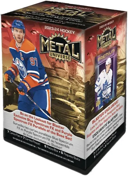 2023-24 Upper Deck Skybox Metal Universe Hockey Blaster Box