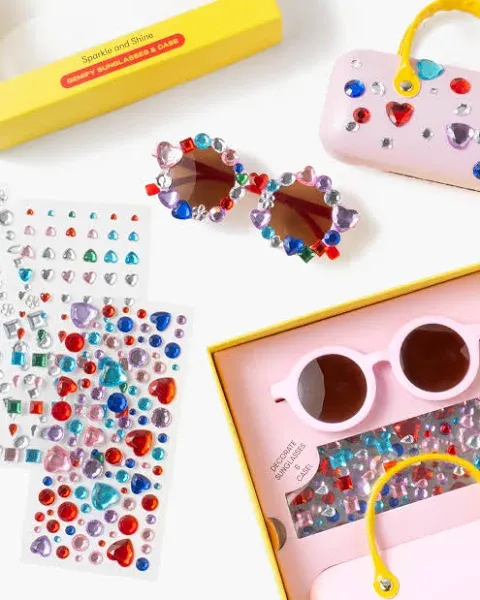 Super Smalls Sparkle and Shine Gemify Sunglasses & Case