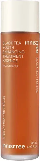 INNISFREE Black Tea Youth Enhancing Treatment Essence 145ml, KBeauty, sample