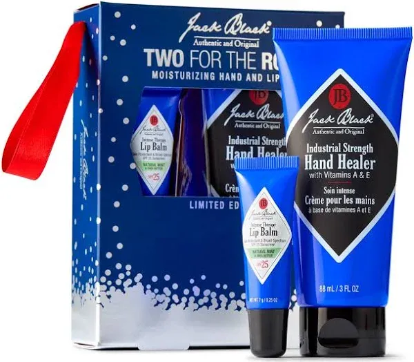 JACK BLACK Two For The Road Moisturizing Hand & Lip Duo