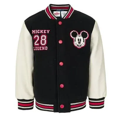 Disney Mickey Mouse Varsity Bomber Jacket